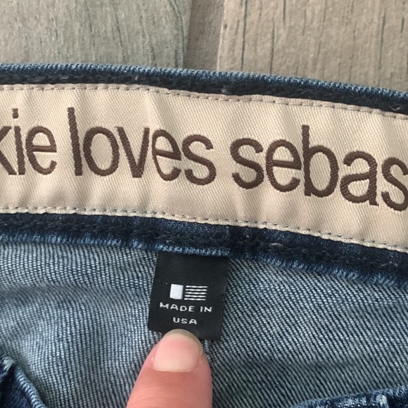 Pookie loves Sebastian jeans with zipper bottoms - Picture 4 of 7